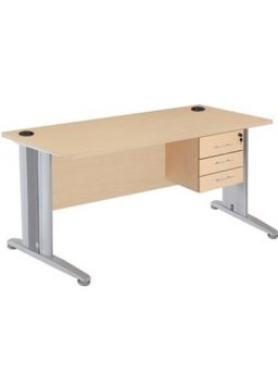 Meja Kantor INDACHI DD 180 T + 3 Laci gantung